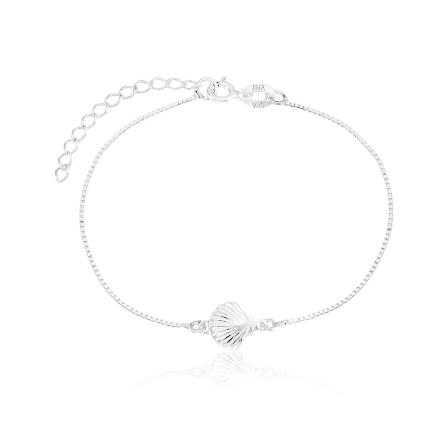 Pulseira Concha em Prata 925