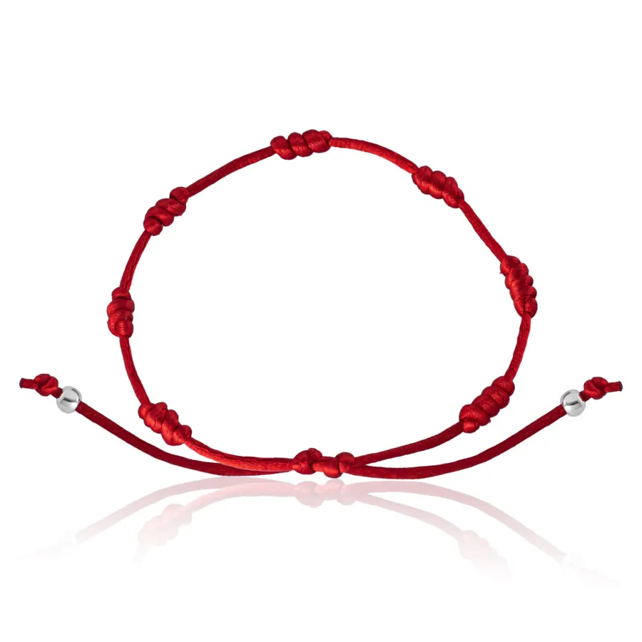 Pulseira Sete Nós em Prata 925